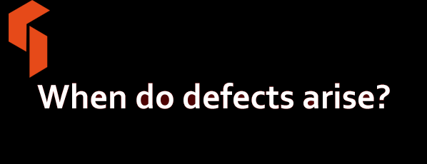 When do defects arise